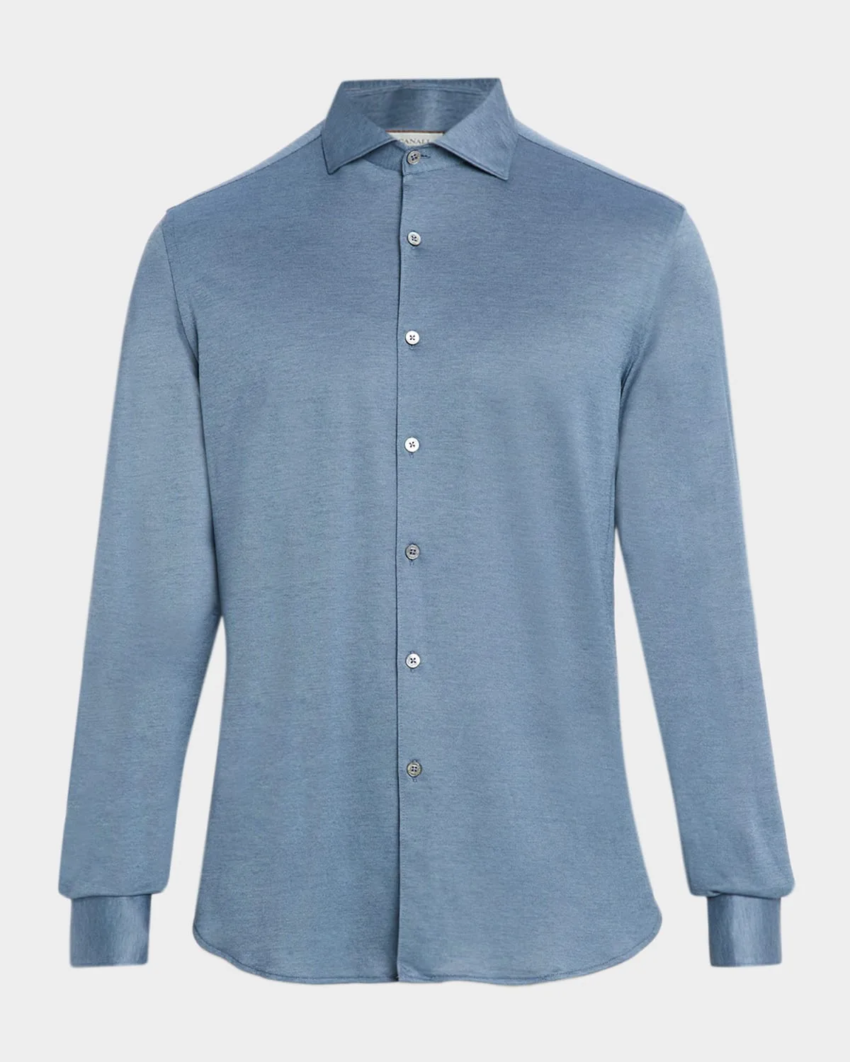 Cotton and Lyocell Sport Shirt