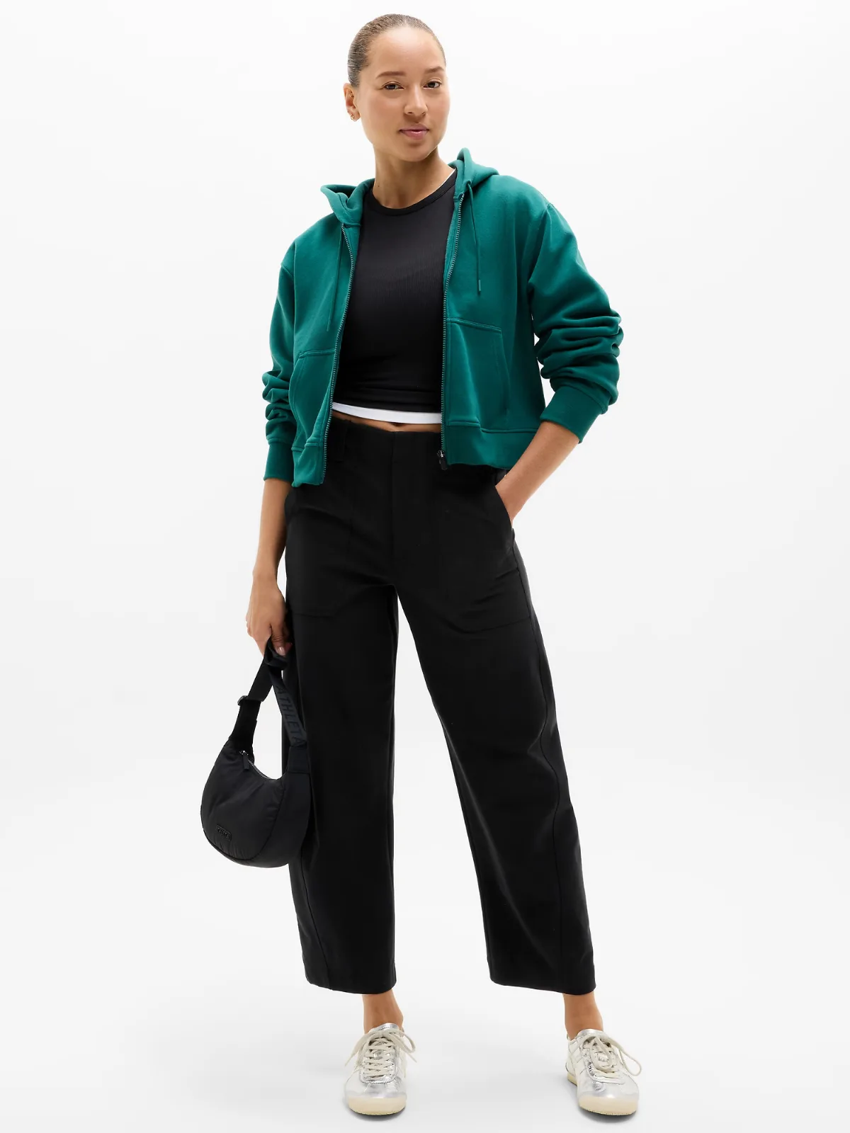Skyline High Rise Barrel Leg Pant by Athleta
