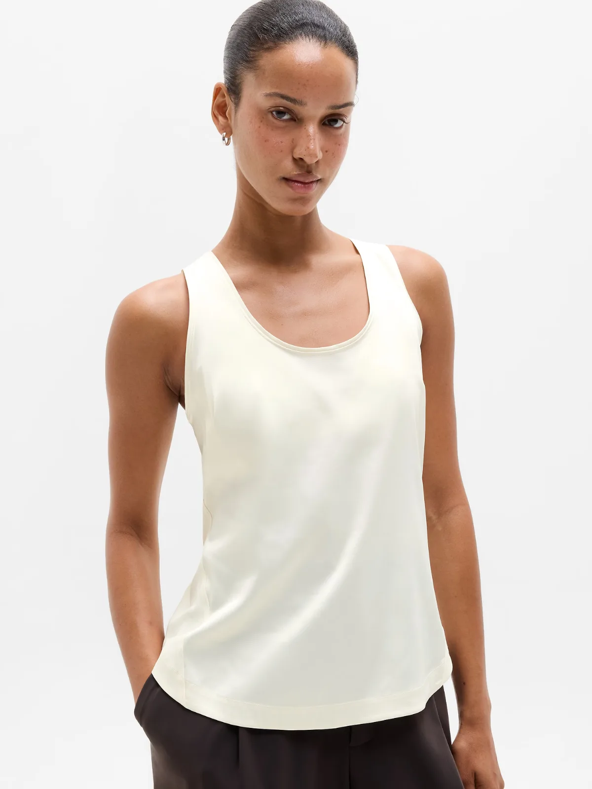 Featherweight Satin Tank by Athleta