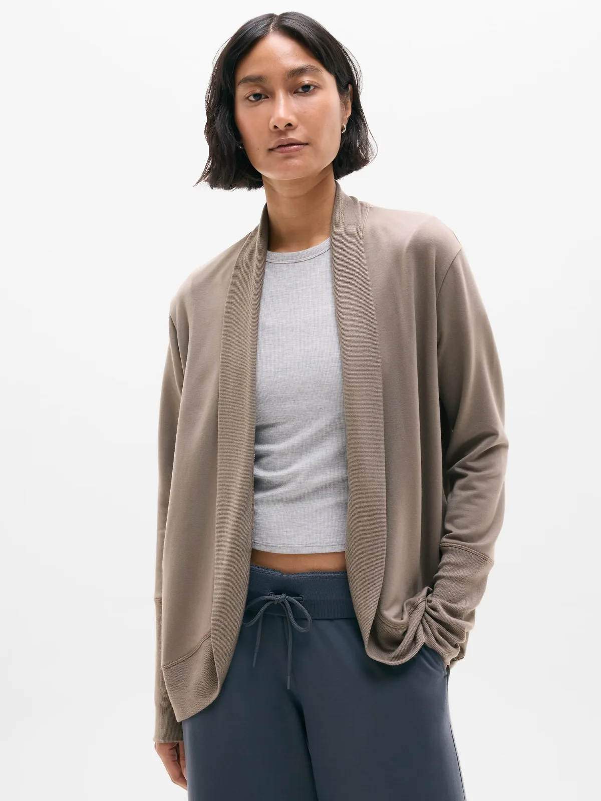 Coaster Luxe Open Cardigan by Athleta