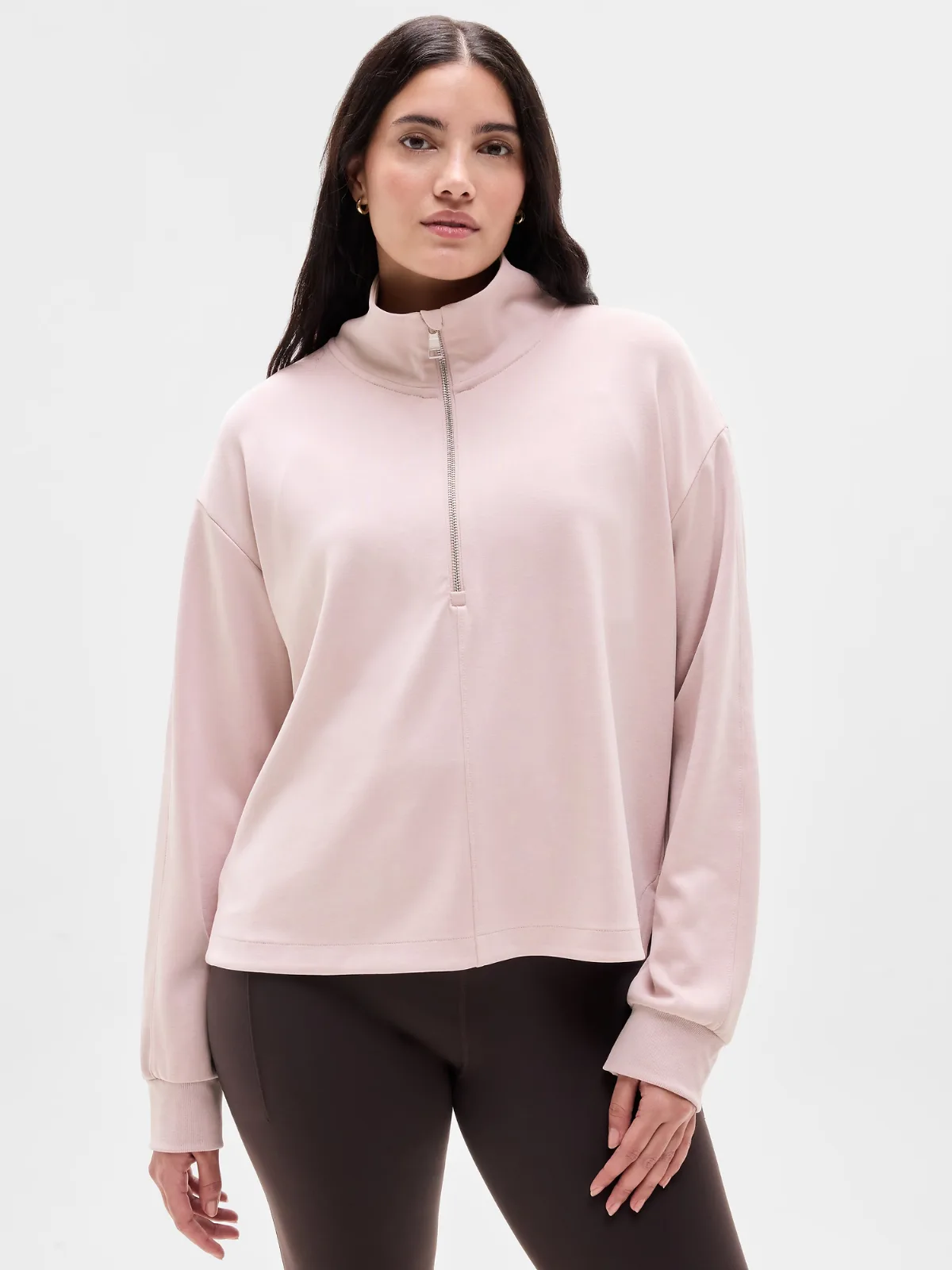 Seasoft Classic 1/4 Zip Sweatshirt by Athleta