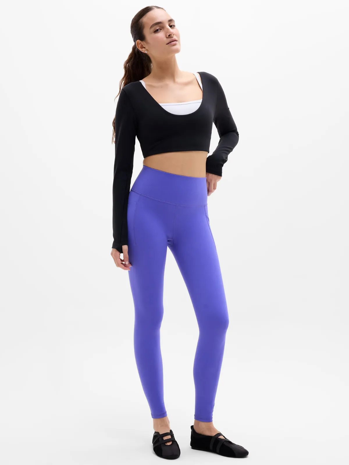 Salutation Stash High Rise Legging by Athleta