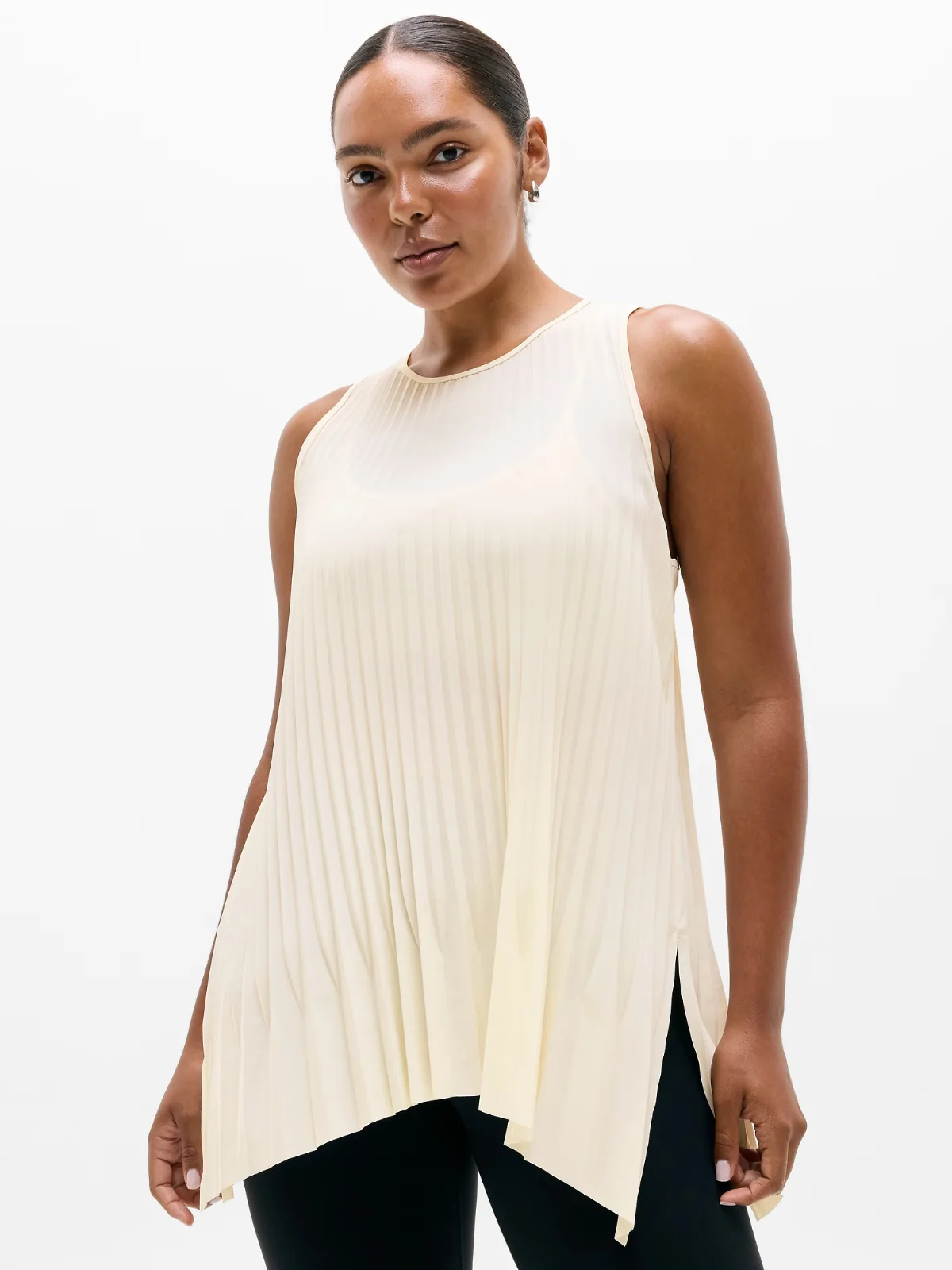 Featherweight Plissé Tank by Athleta