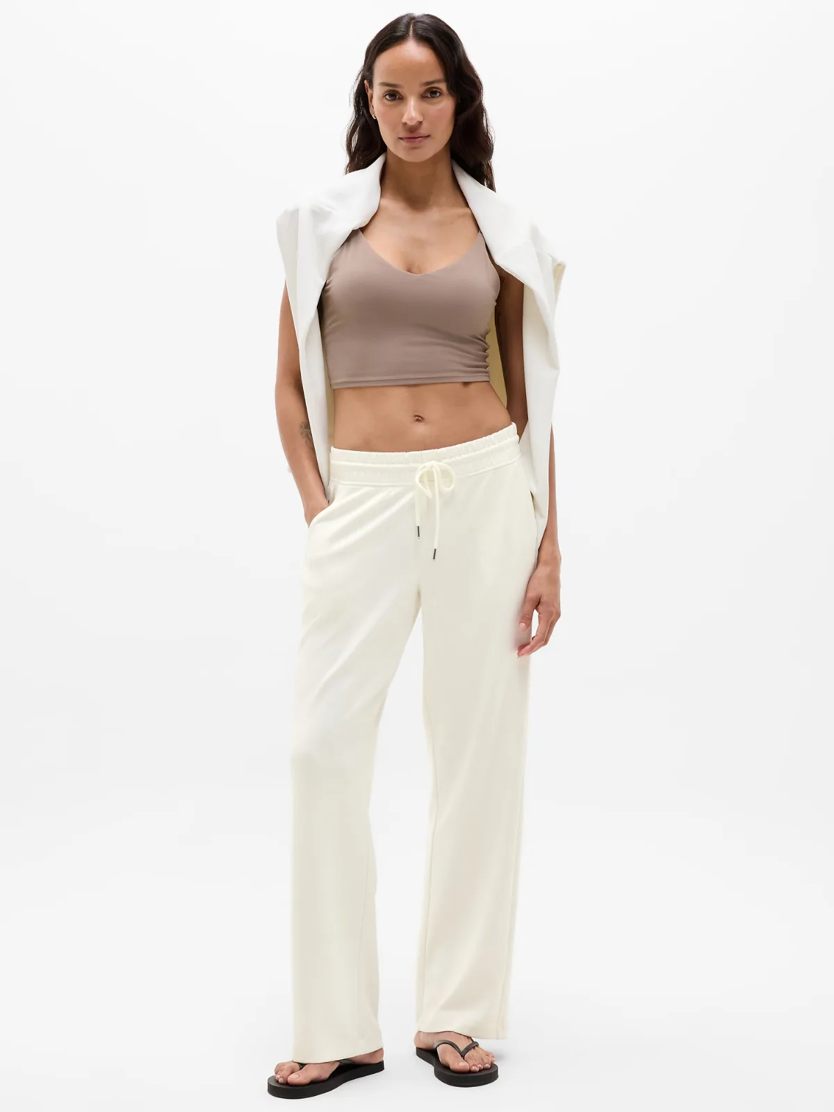 Seasoft Mid Rise Straight Pant by Athleta