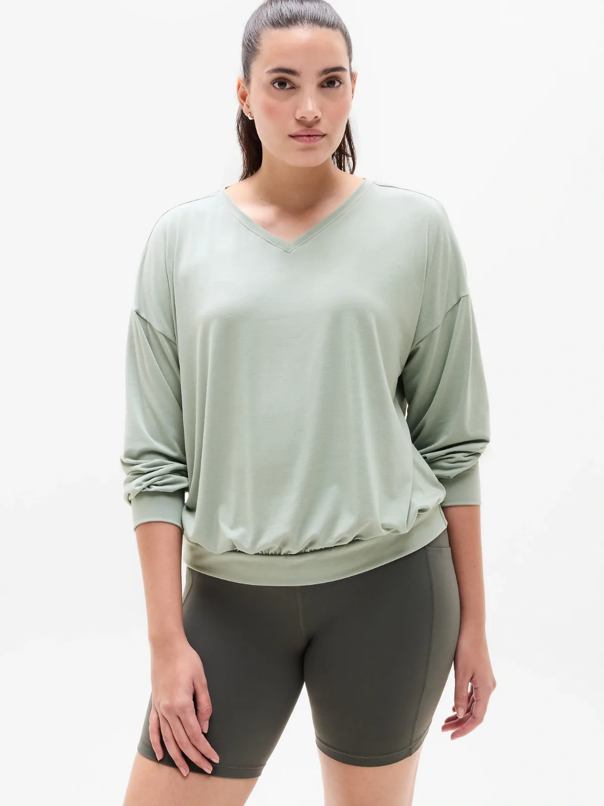 Move with Ease V-Neck Top by Athleta