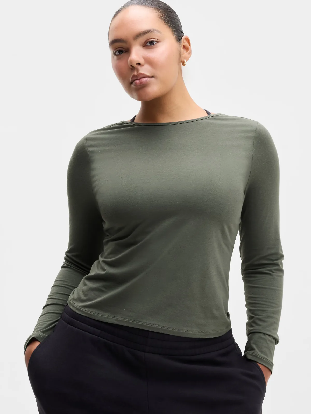Foundation Scoop Back Top