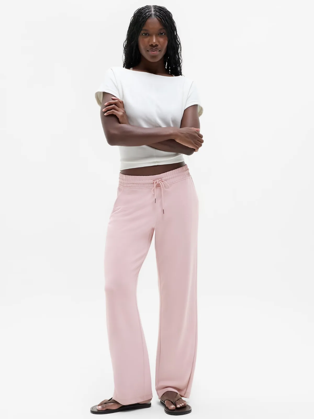 Seasoft Mid Rise Straight Pant by Athleta