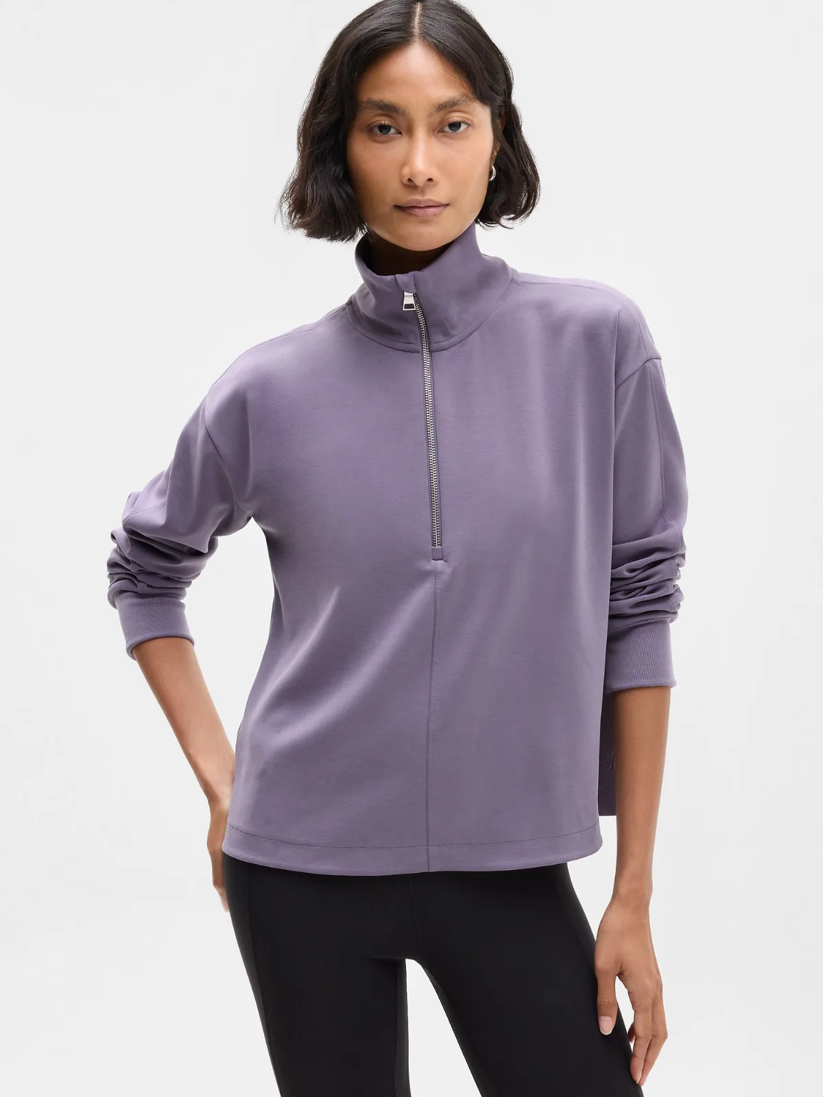 Seasoft Classic 1/4 Zip Sweatshirt by Athleta