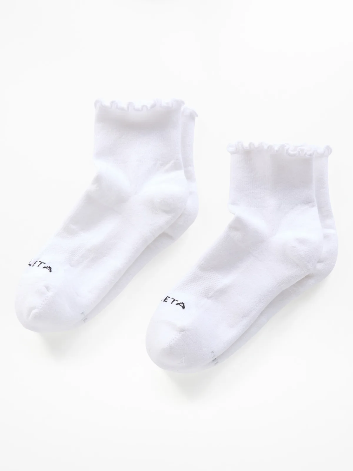 Ruffle Everyday Quarter Crew Sock 2-Pack by Athleta