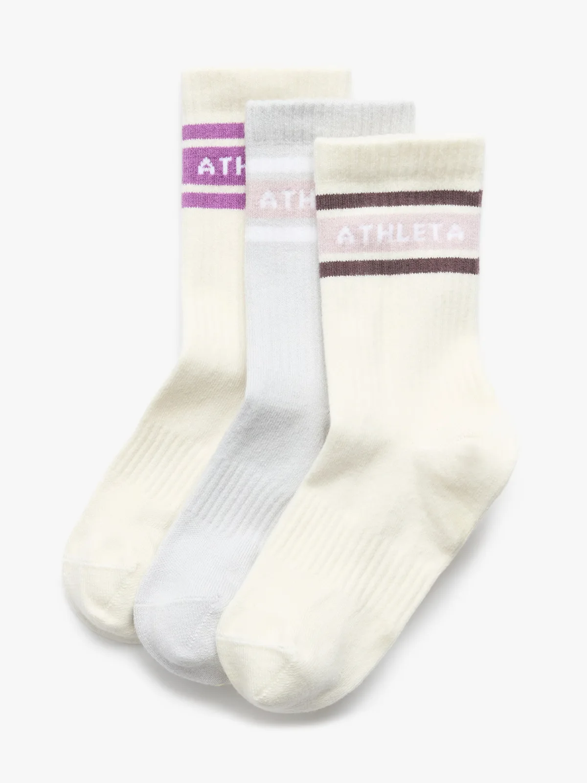 Everyday Crew Sock 3-Pack by Athleta