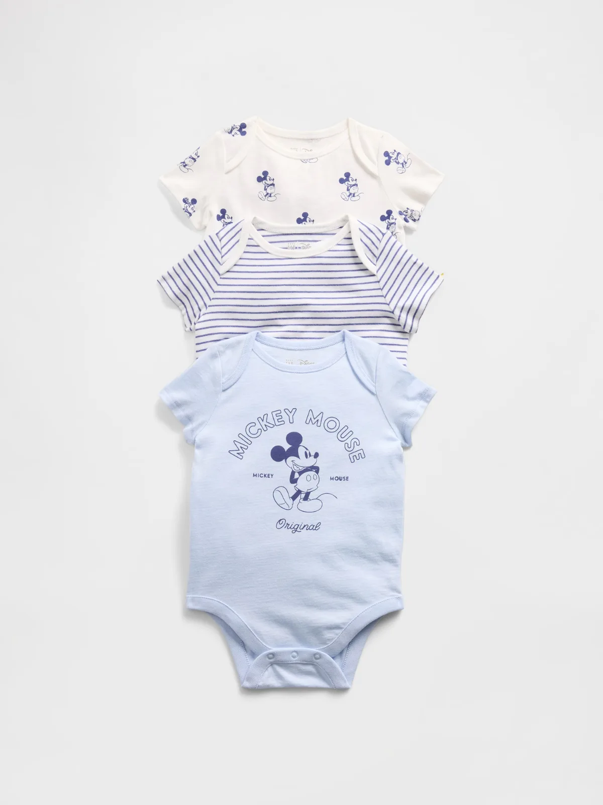Disney Baby First Favorites Organic Cotton Bodysuit (3-Pack) by Gap