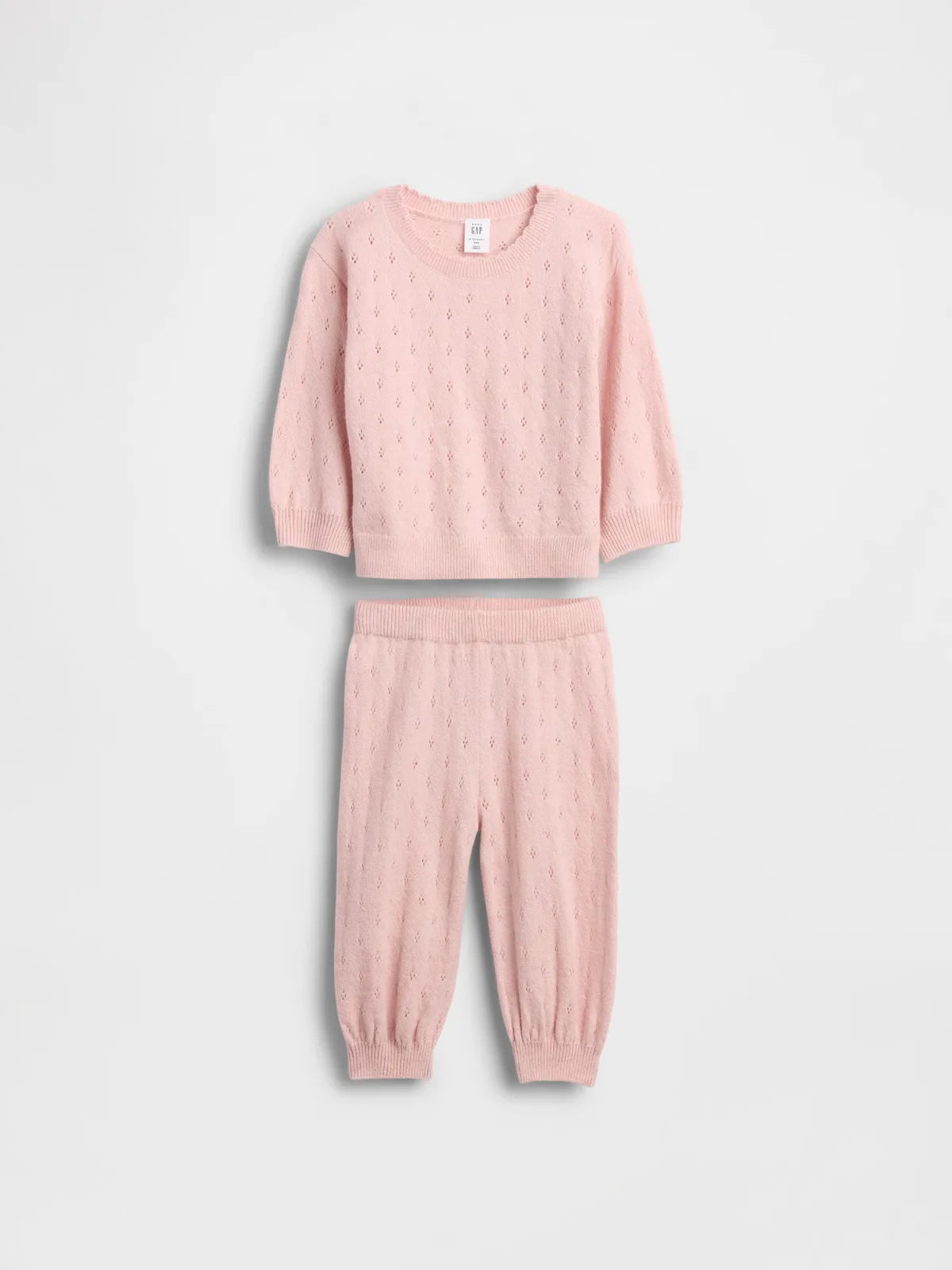 Baby CashSoft Pointelle Outfit Set by Gap