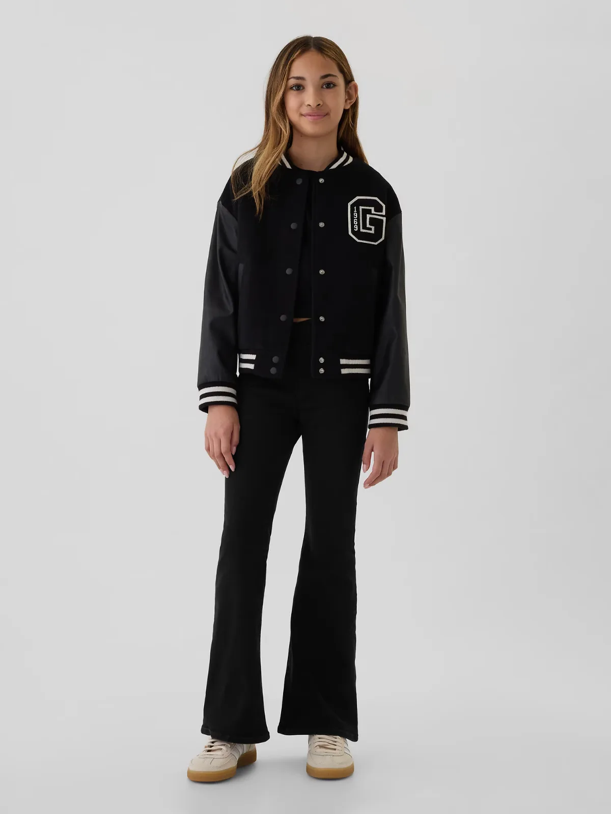 High Rise Crossover 70s Flare Jeans by Gap