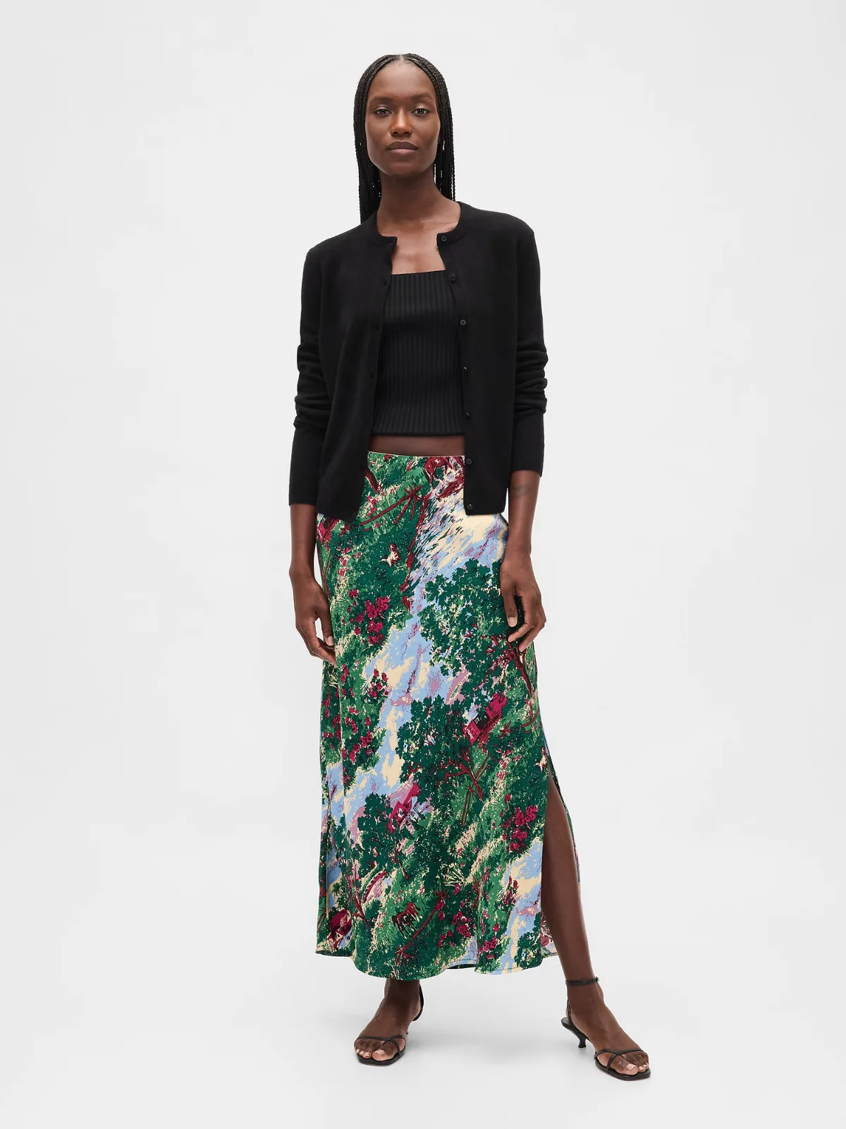 Maxi Slip Skirt