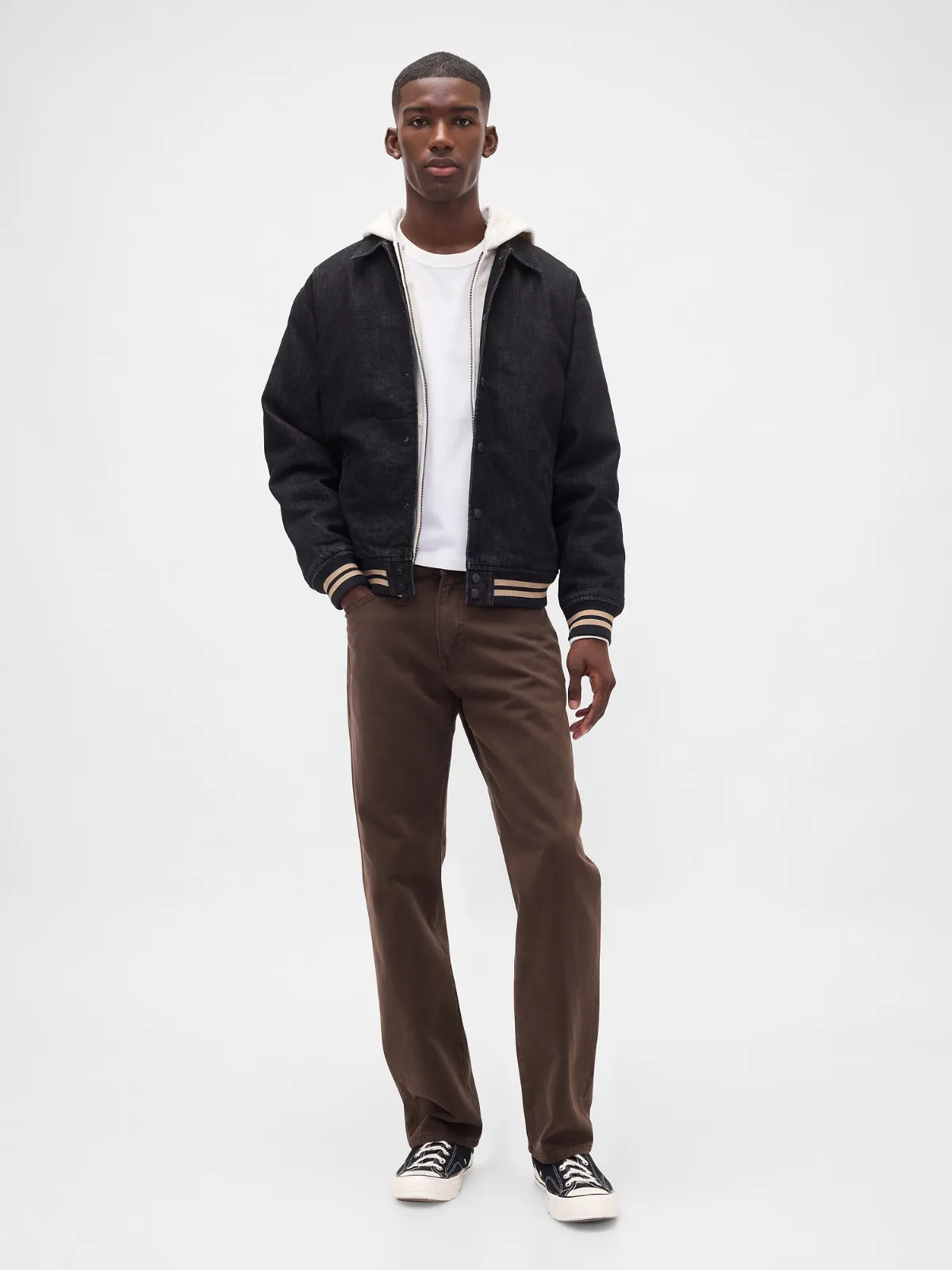 Relaxed Straight Jeans by Gap
