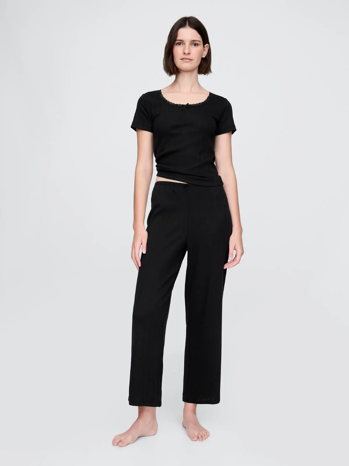 Pointelle Crop PJ Pants by Gap