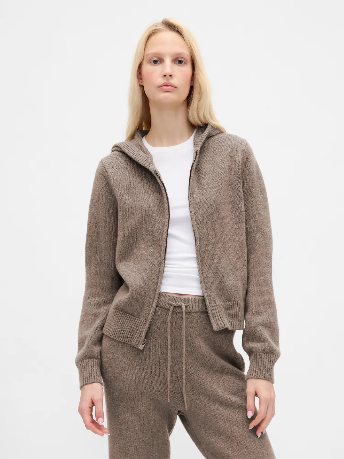 CashSoft Sweater Zip Hoodie by Gap