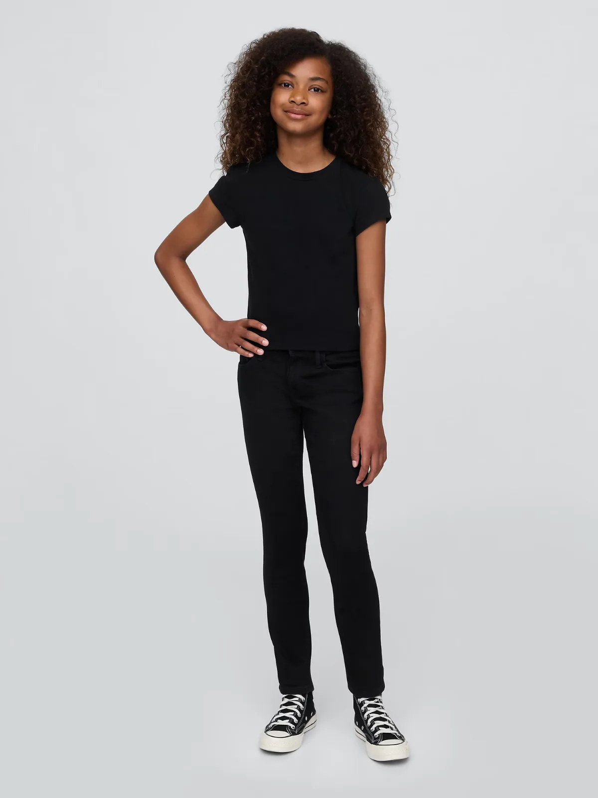 Mid Rise Skinny Jeans by Gap