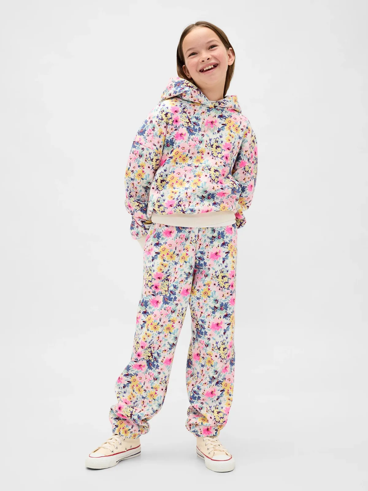 VintageSoft Relaxed Floral Joggers by Gap