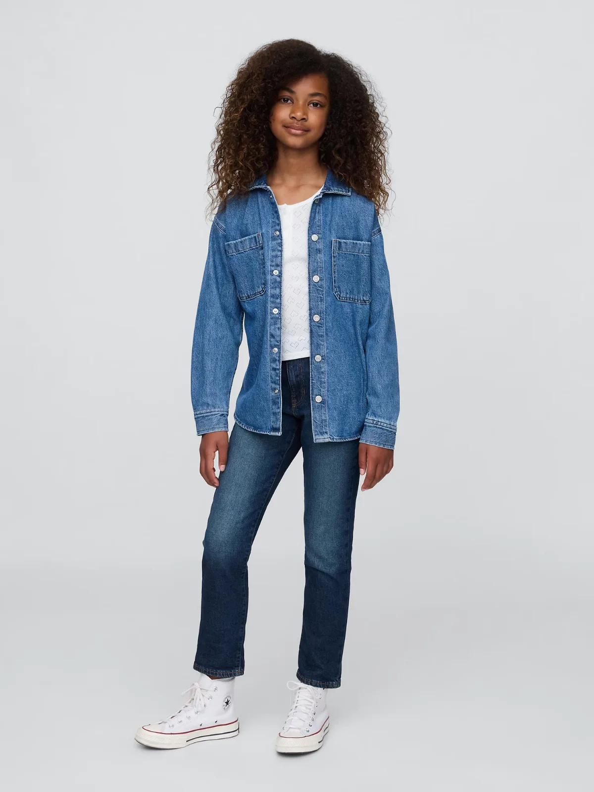 Mid Rise Girlfriend Jeans by Gap