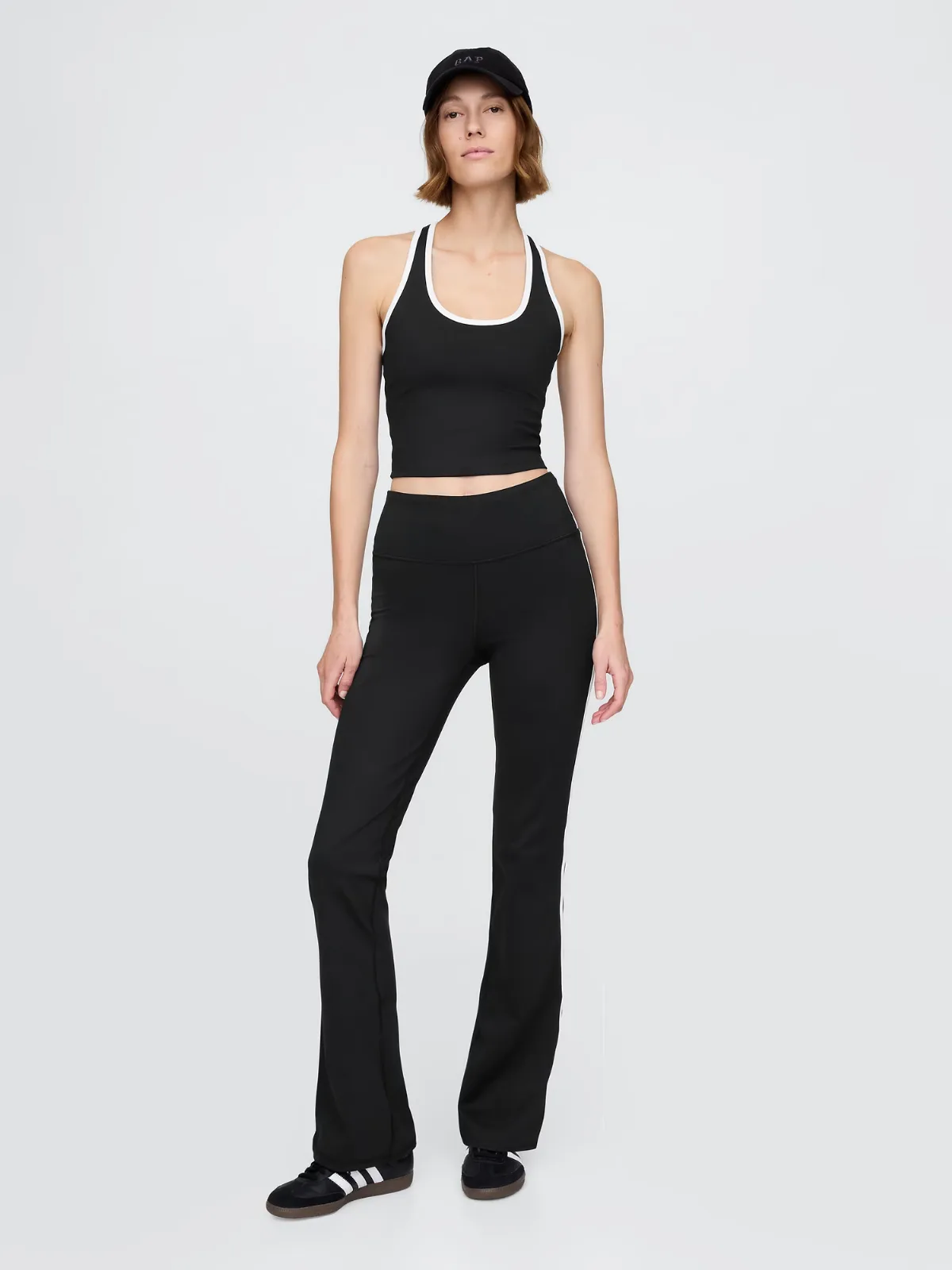 GapFit Sky High Rise Power Flare Leggings by Gap