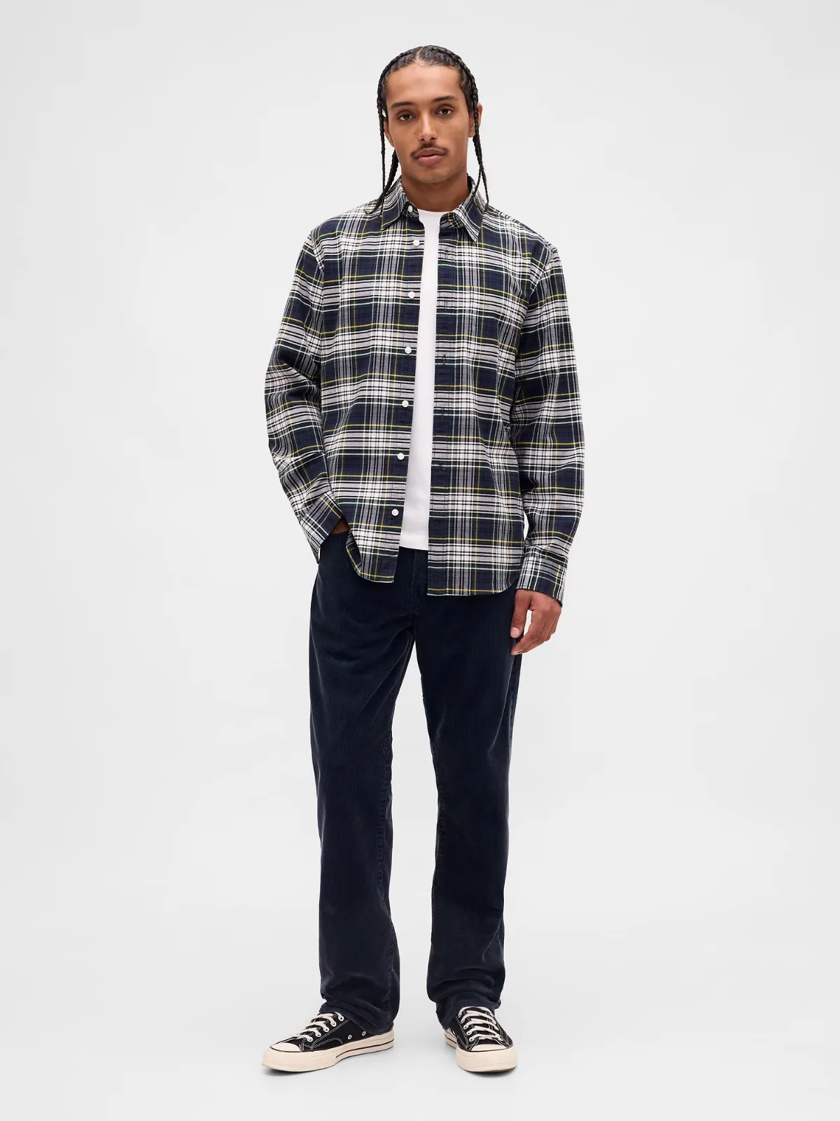 Corduroy Relaxed Straight Pants by Gap