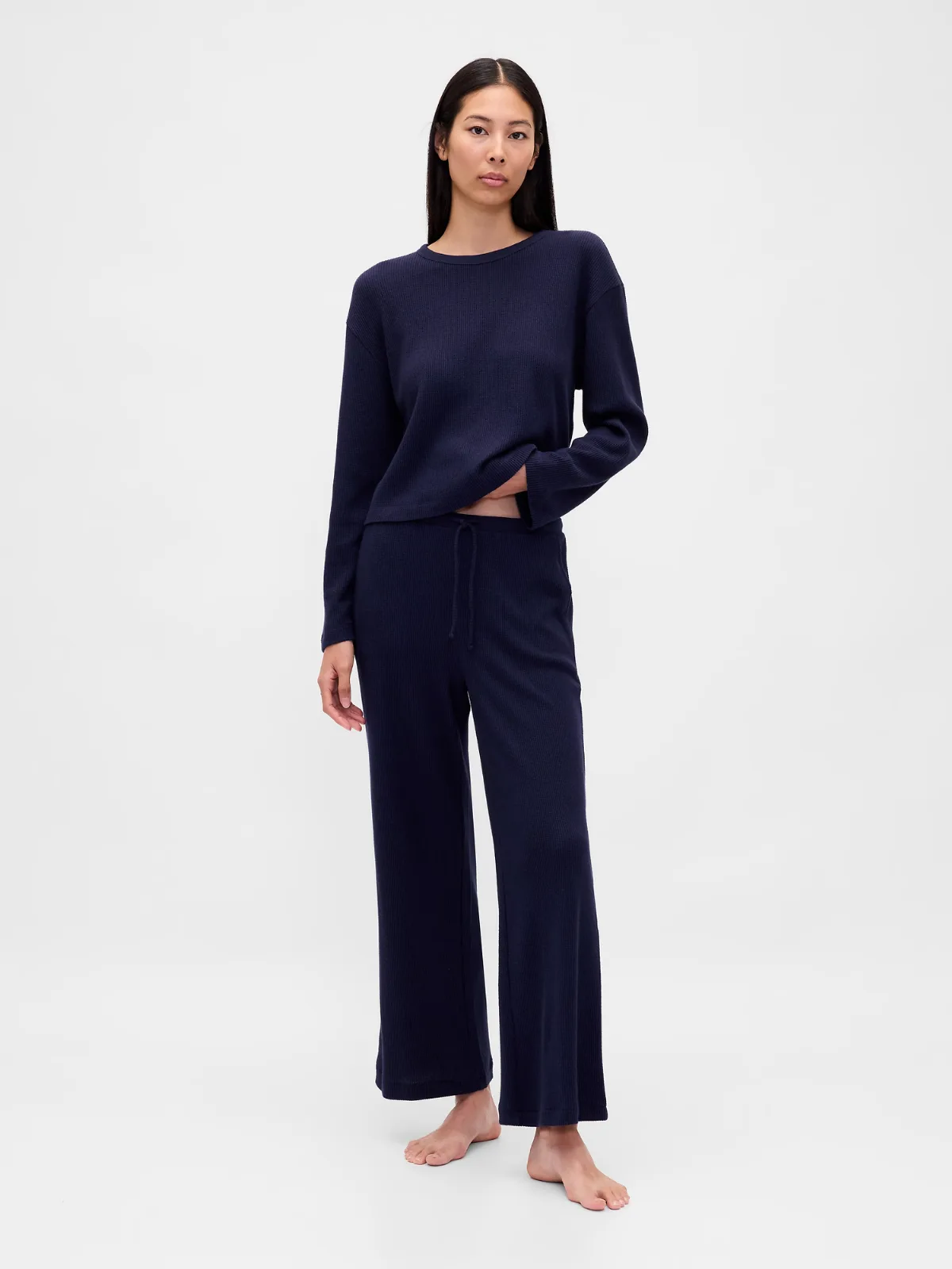 Waffle Wide-Leg PJ Pants by Gap