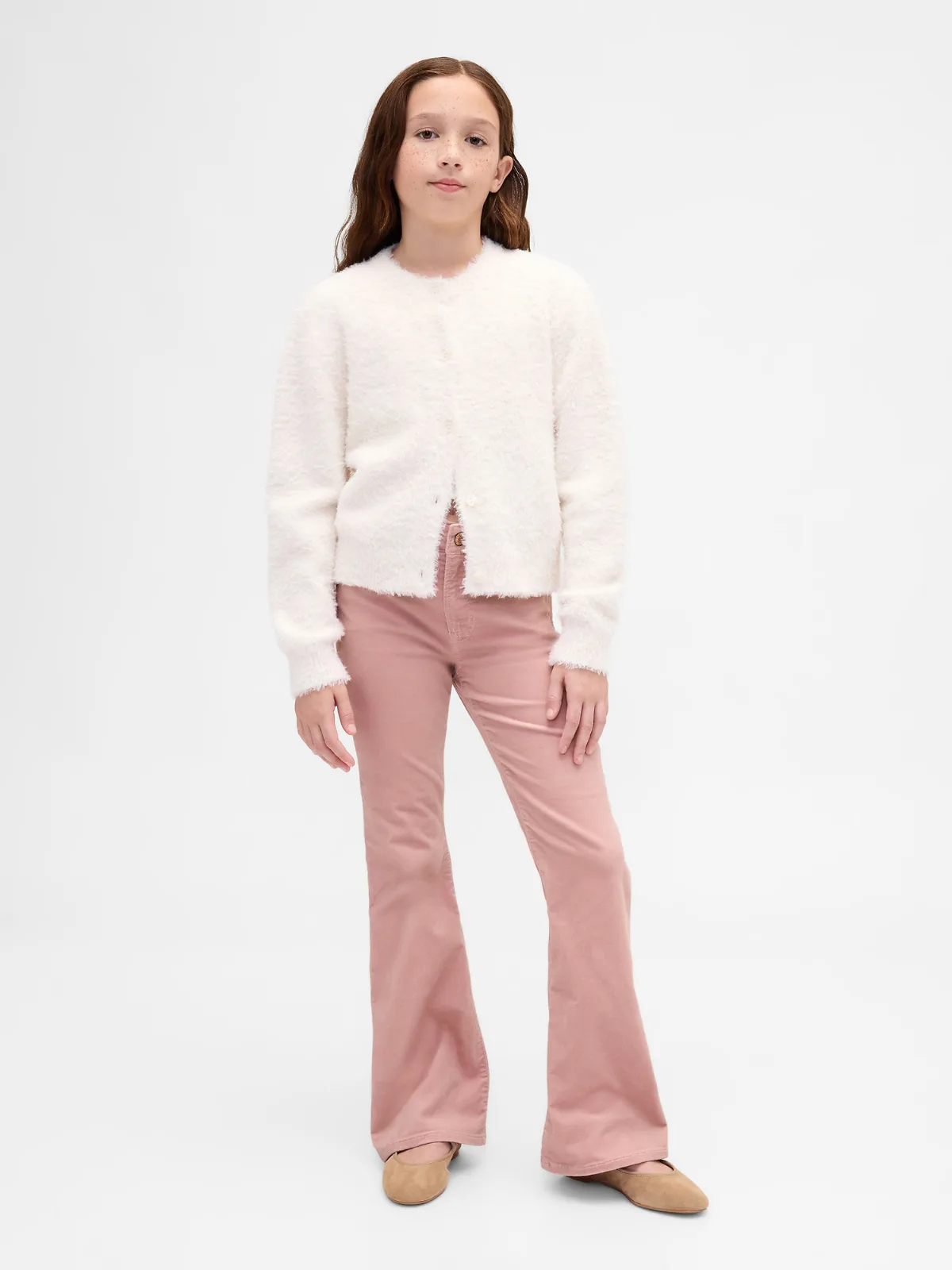 High Rise Velvet 70s Flare Pants by Gap
