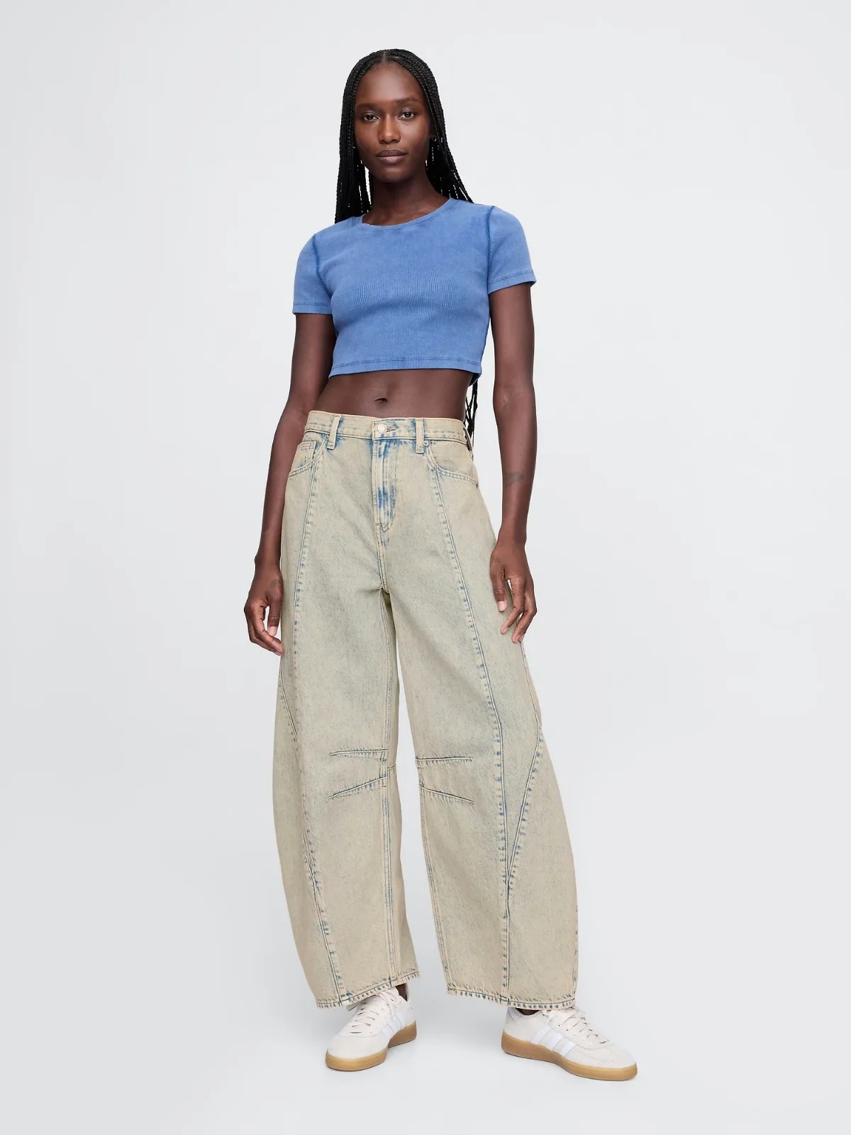 High Rise Horseshoe Jeans by Gap