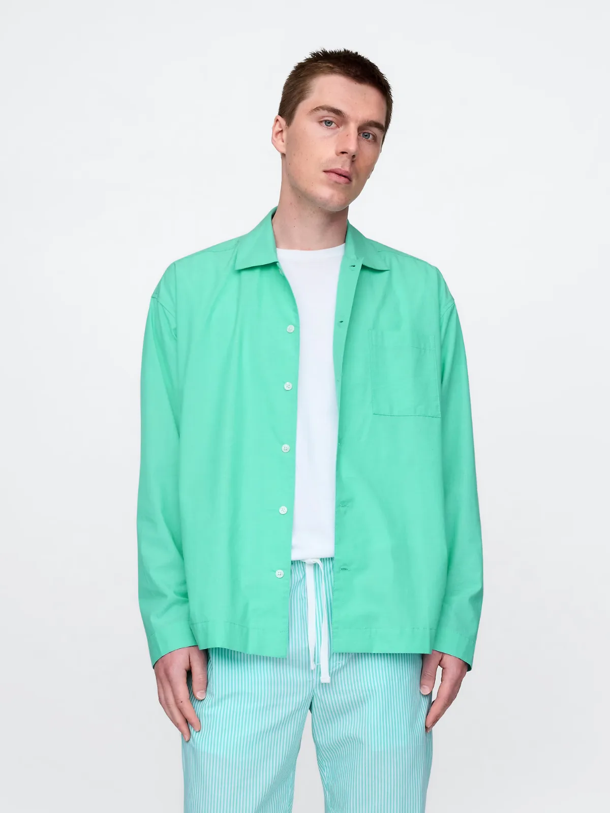 Poplin Big PJ Shirt by Gap