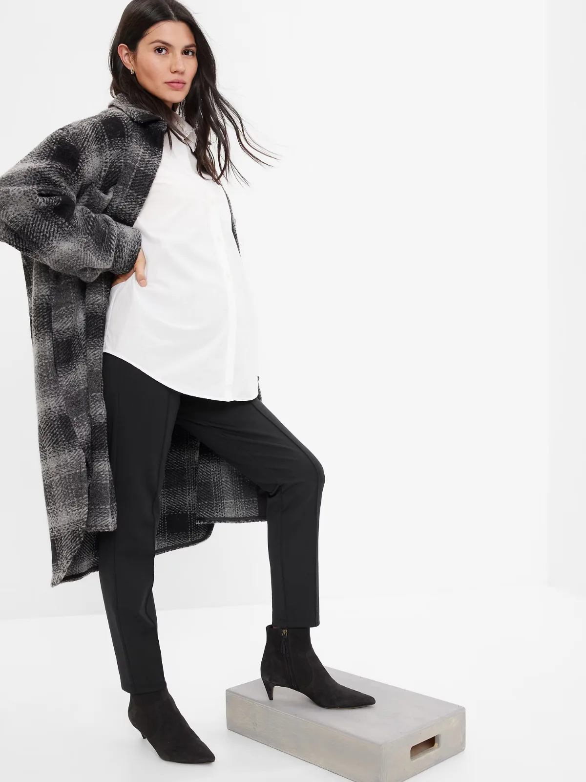 Maternity Full Panel Ponte Pants by Gap