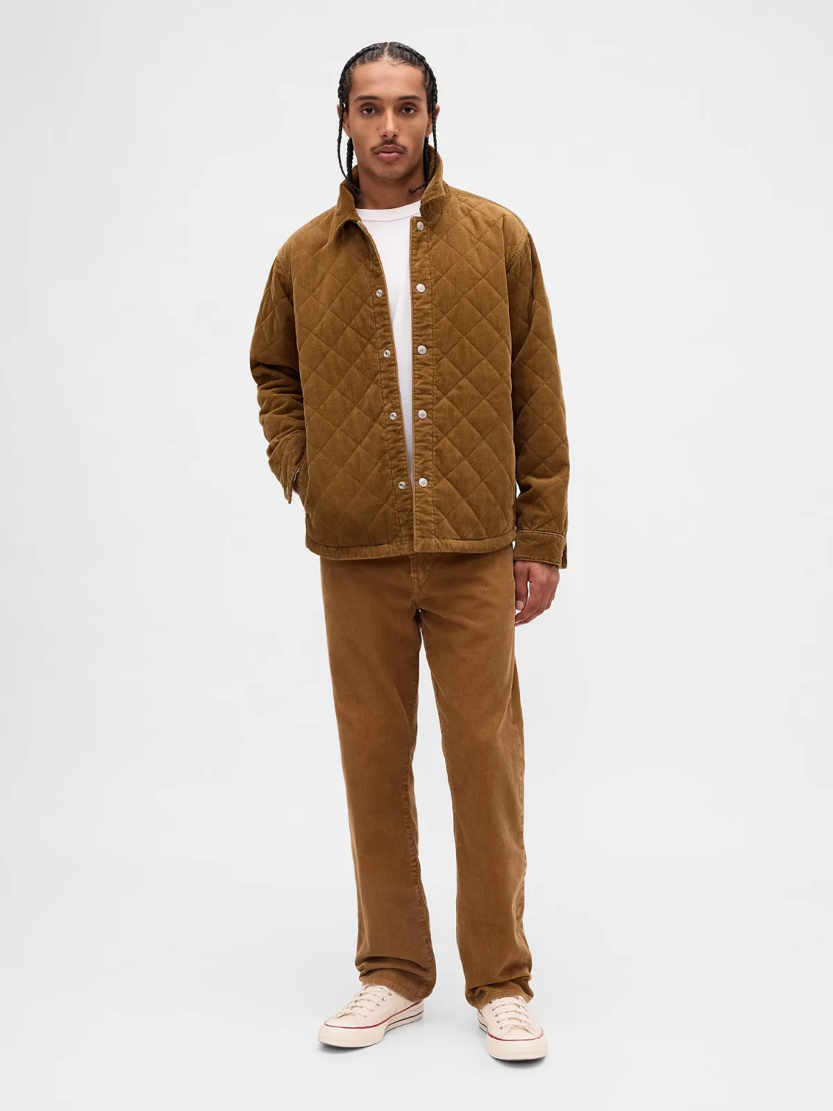 Corduroy Relaxed Straight Pants by Gap