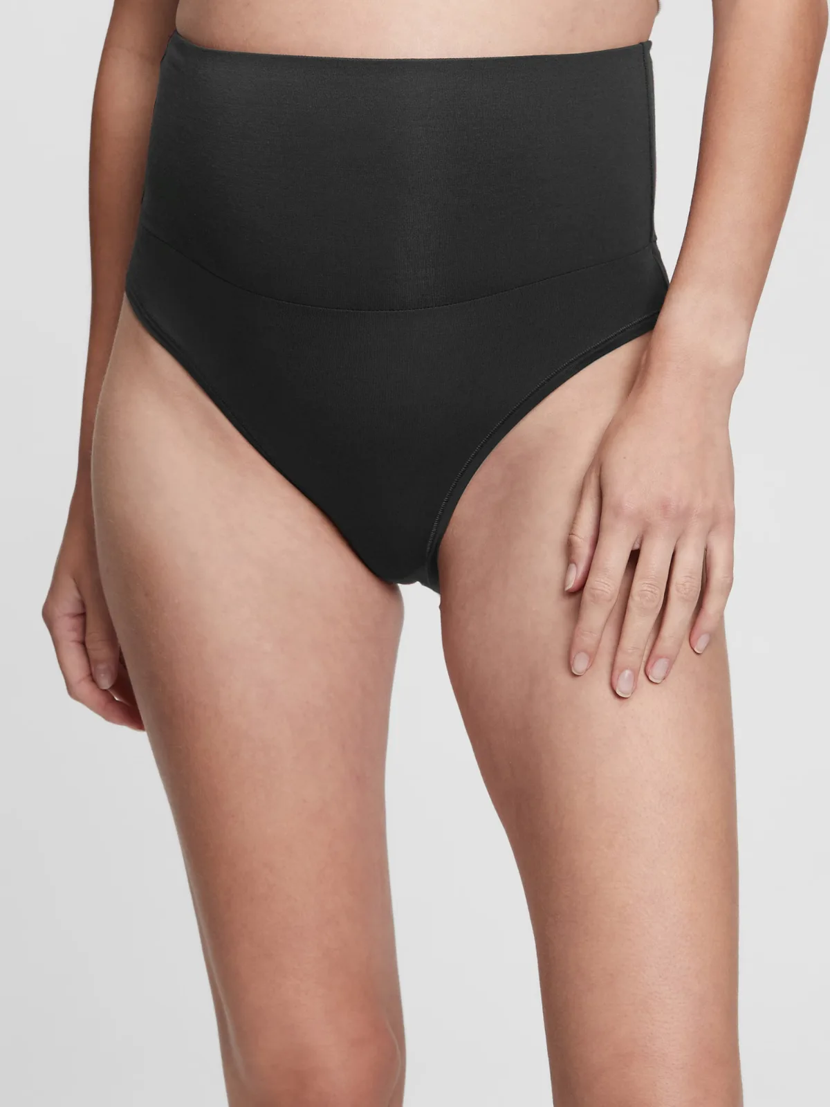 Maternity Post-Baby High Rise Stretch Bikini by Gap