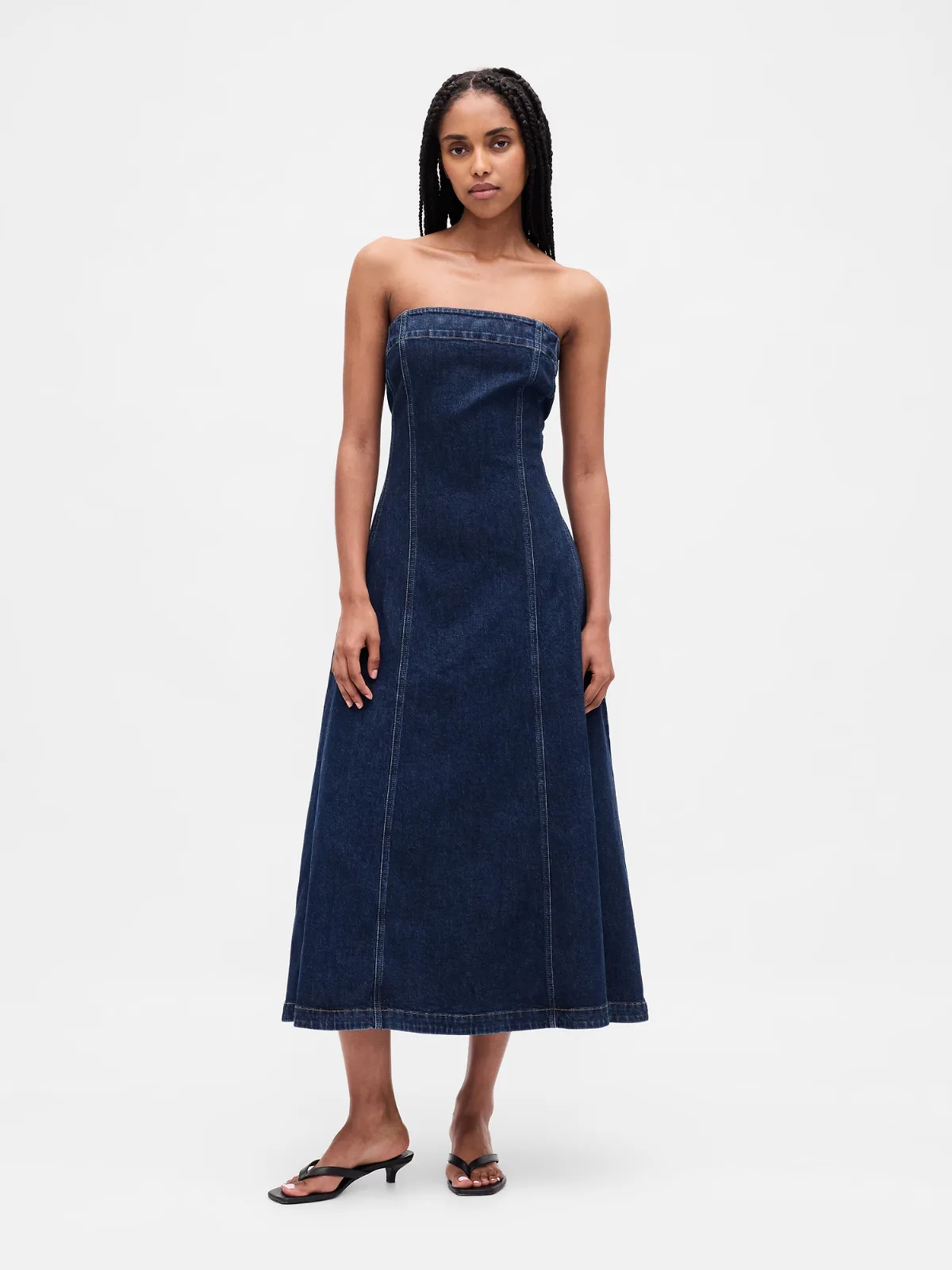 Denim Midi Dress by Gap