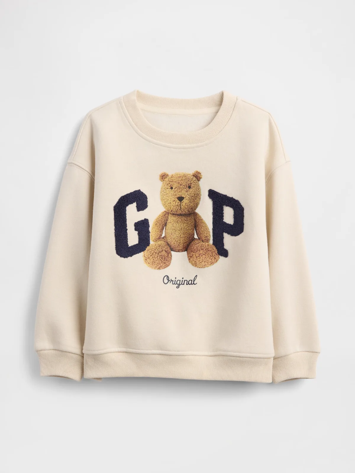 VintageSoft Bear Logo Sweatshirt by Gap