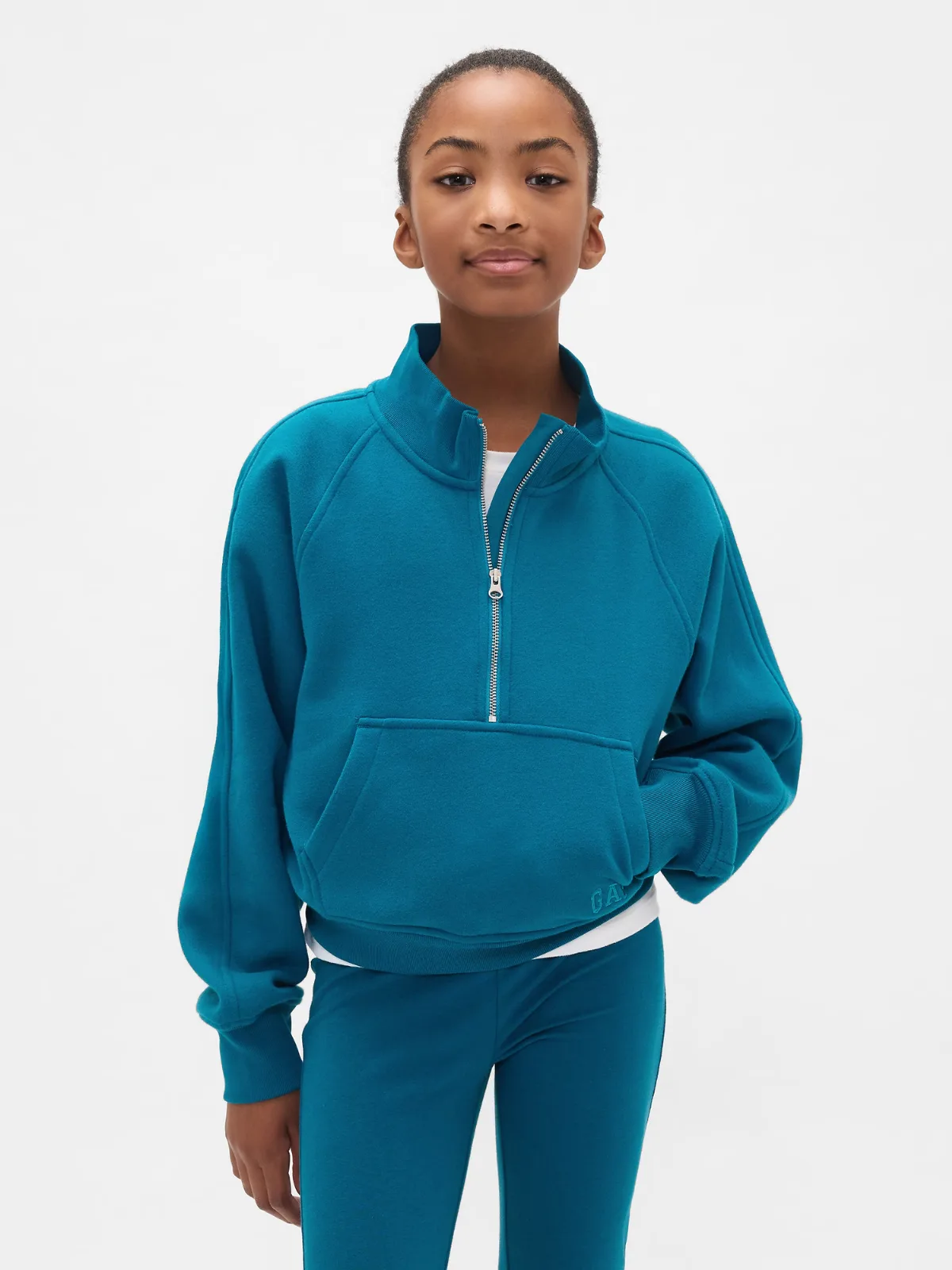 VintageSoft Half-Zip Pullover by Gap