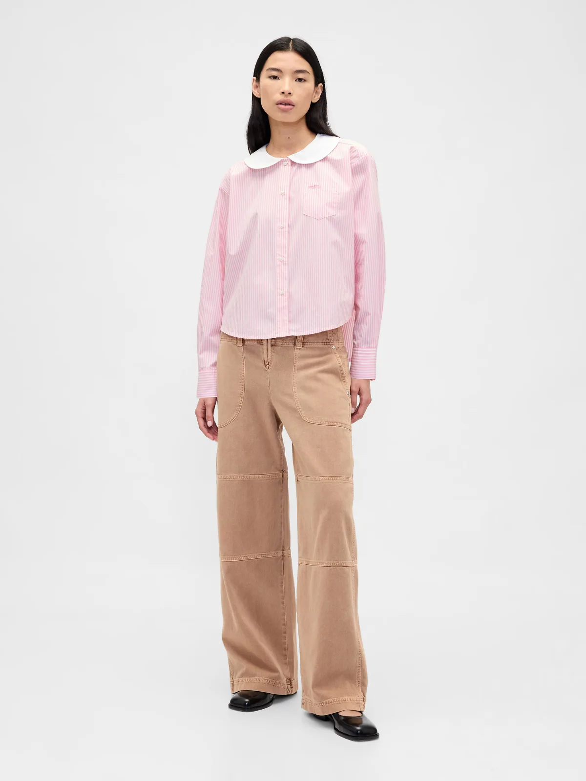 Gap x Sandy Liang Low Rise Utility Pants by Gap