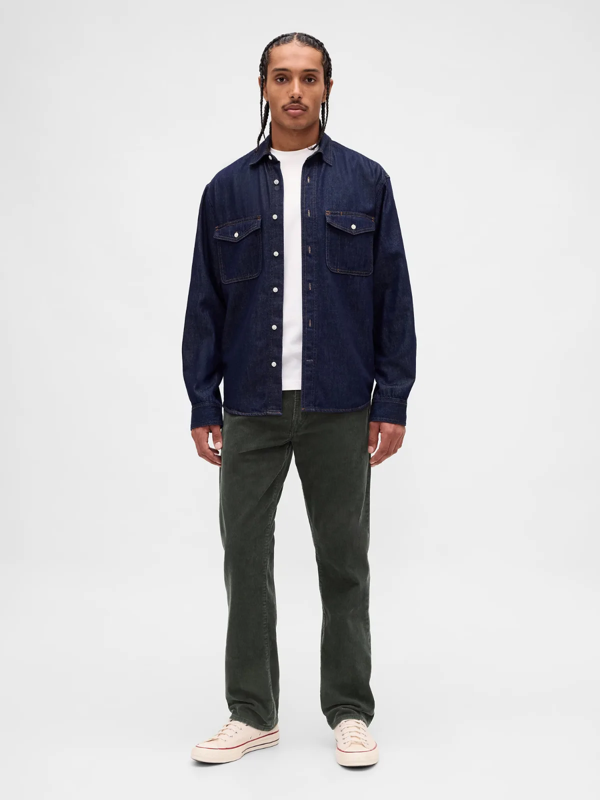 Corduroy Relaxed Straight Pants by Gap