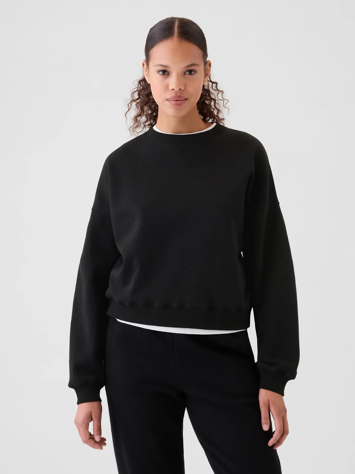VintageSoft Wedge Crewneck Sweatshirt by Gap
