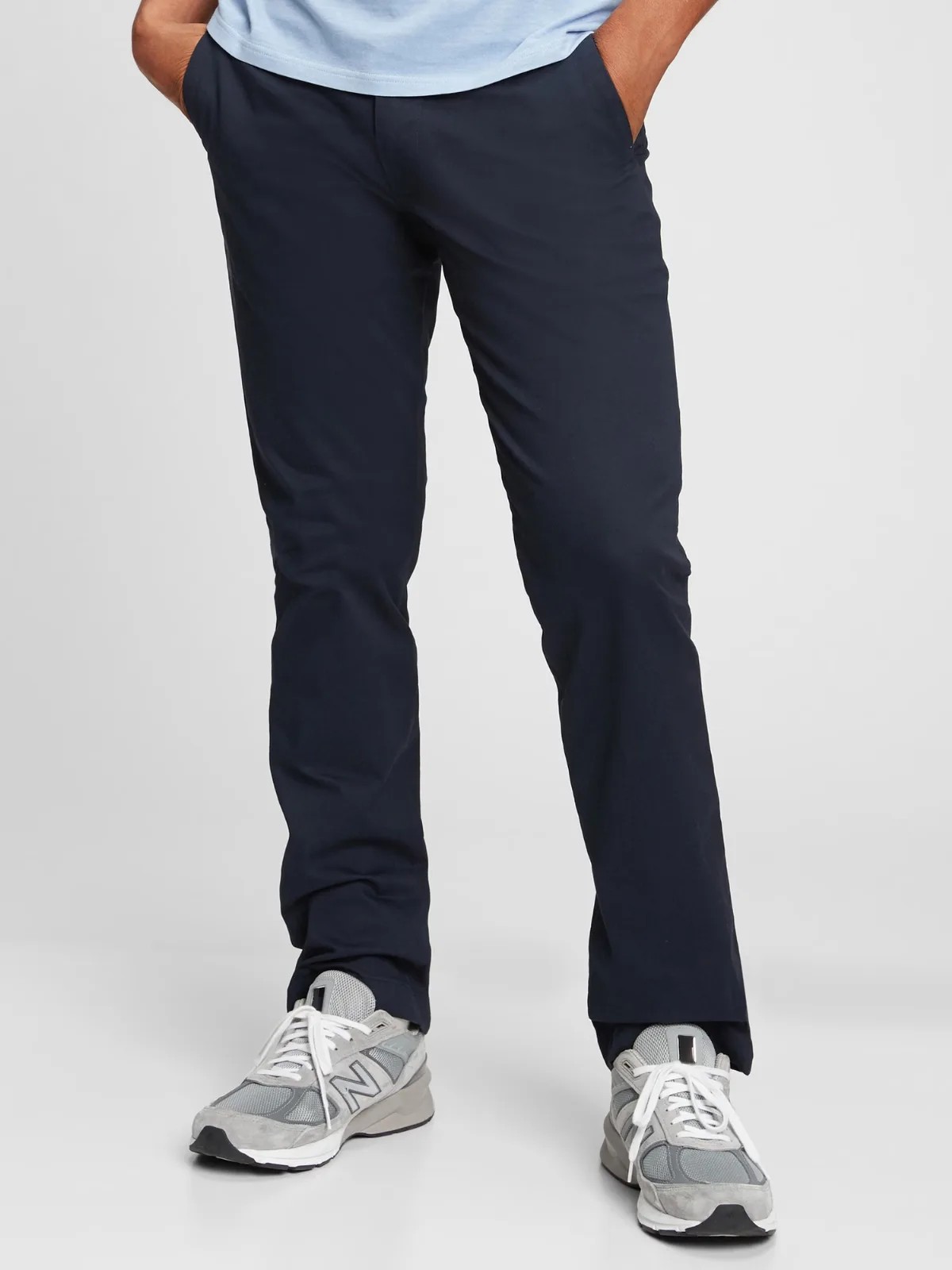 Modern Straight Khakis