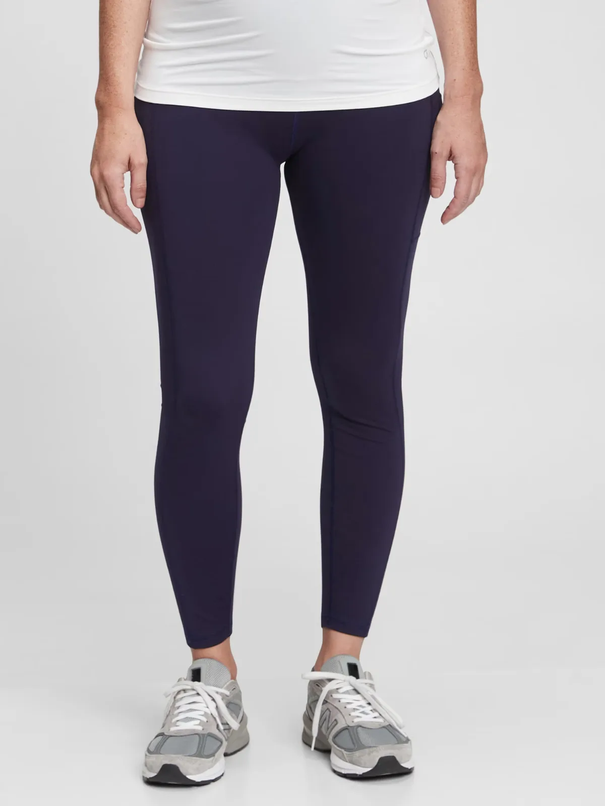 Maternity Power Full Panel Full Length Leggings by Gap