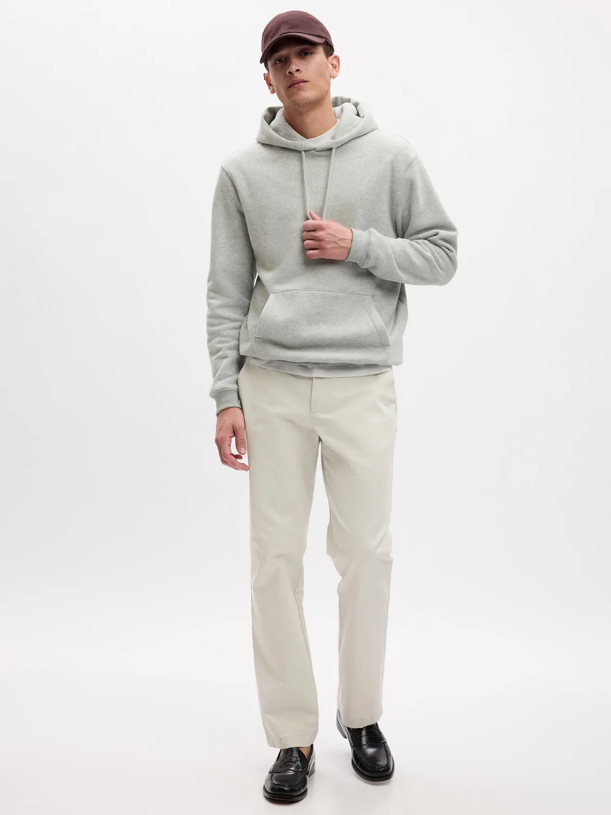 Modern Straight Khakis by Gap