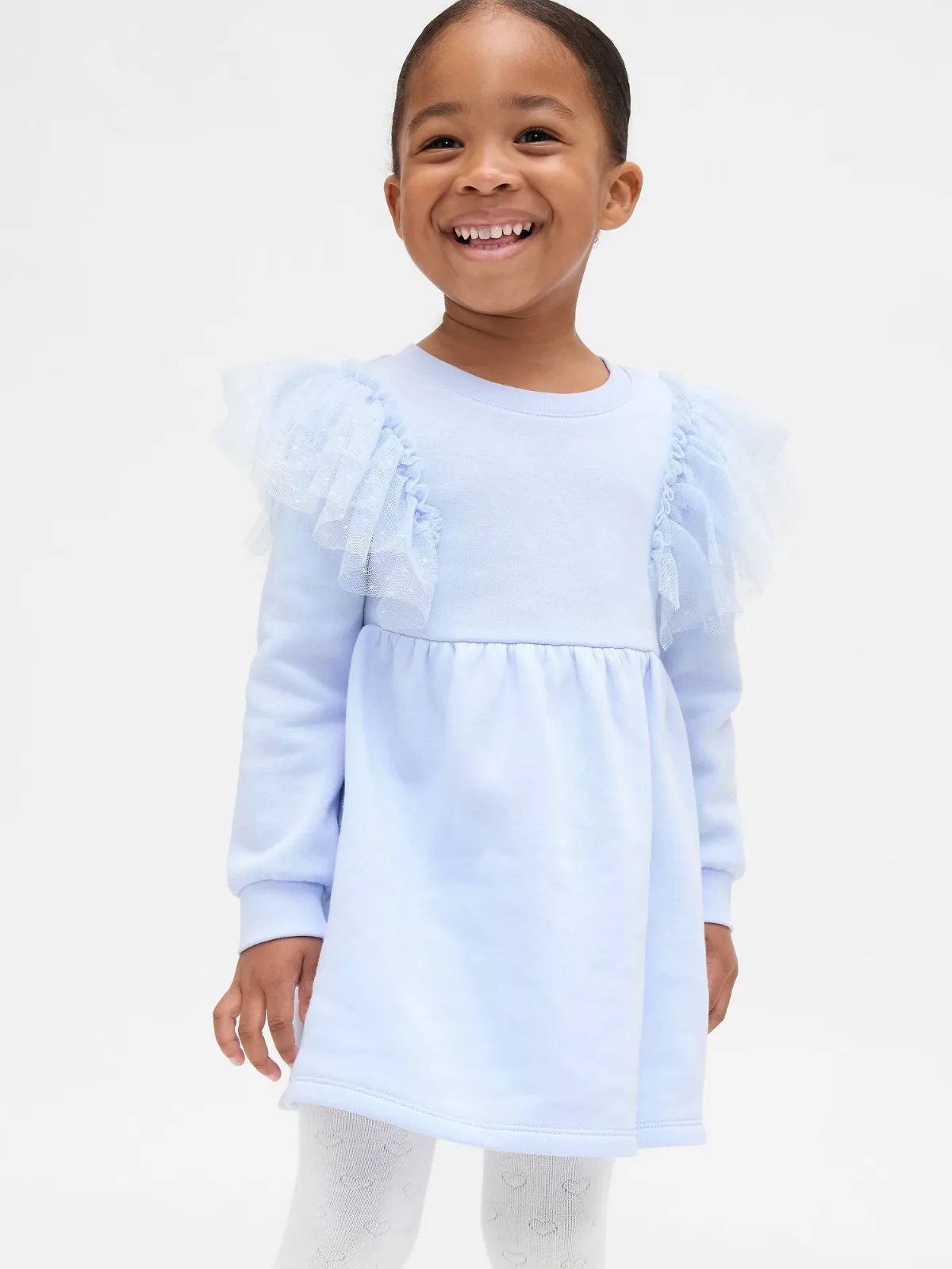 Tulle Sweatshirt Dress by Gap