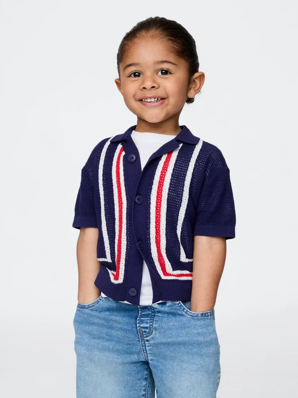 Border Stripe Sweater Shirt by Gap