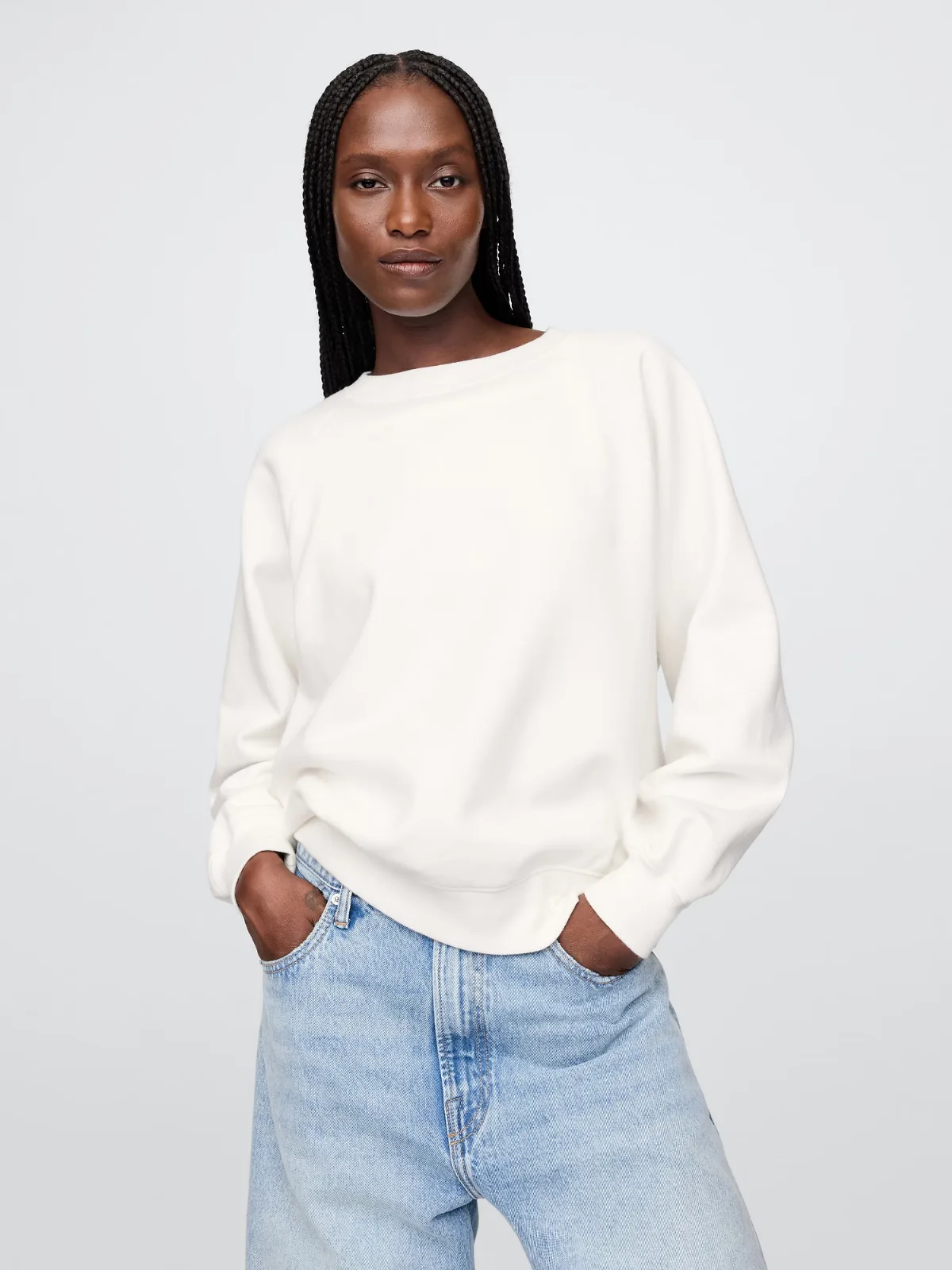 VintageSoft Raglan Sweatshirt