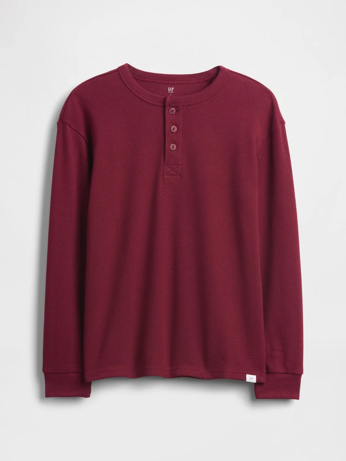 Relaxed Henley T-Shirt by Gap