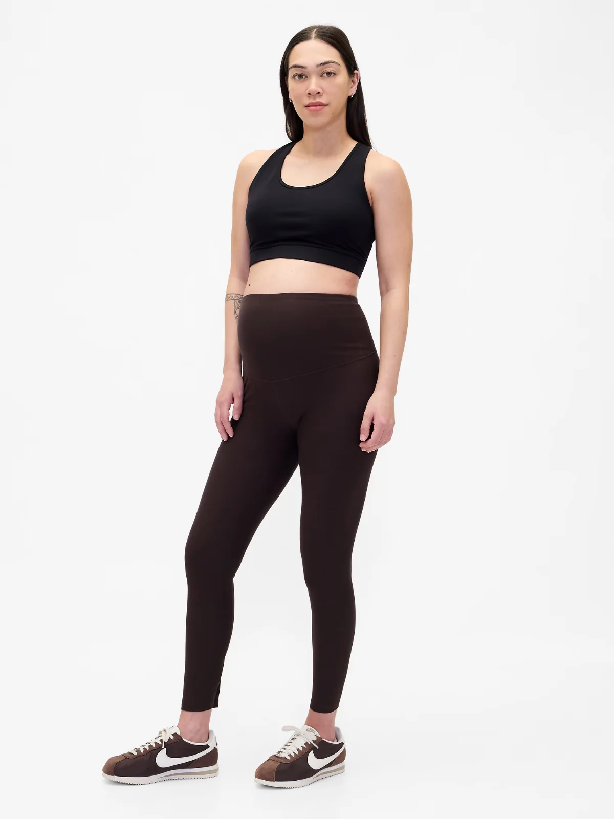 Maternity Everyday Full Panel Leggings by Gap