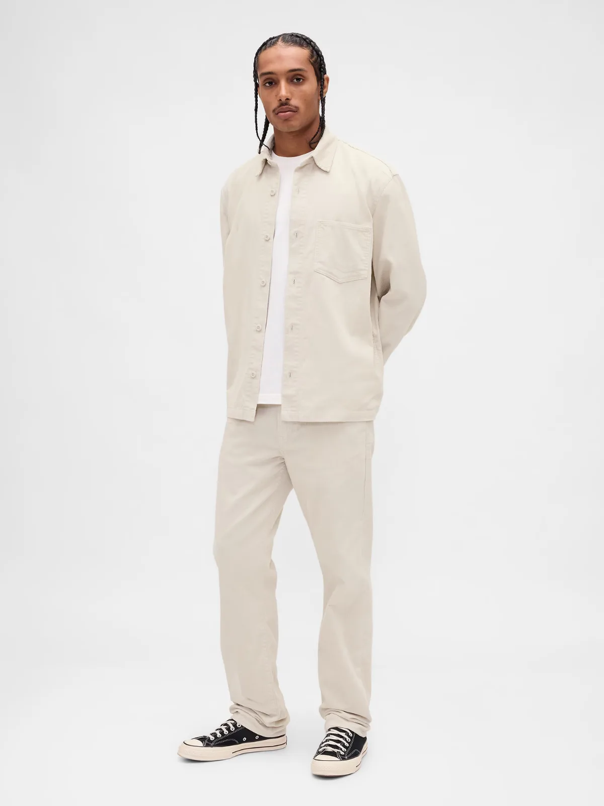 Corduroy Relaxed Straight Pants by Gap