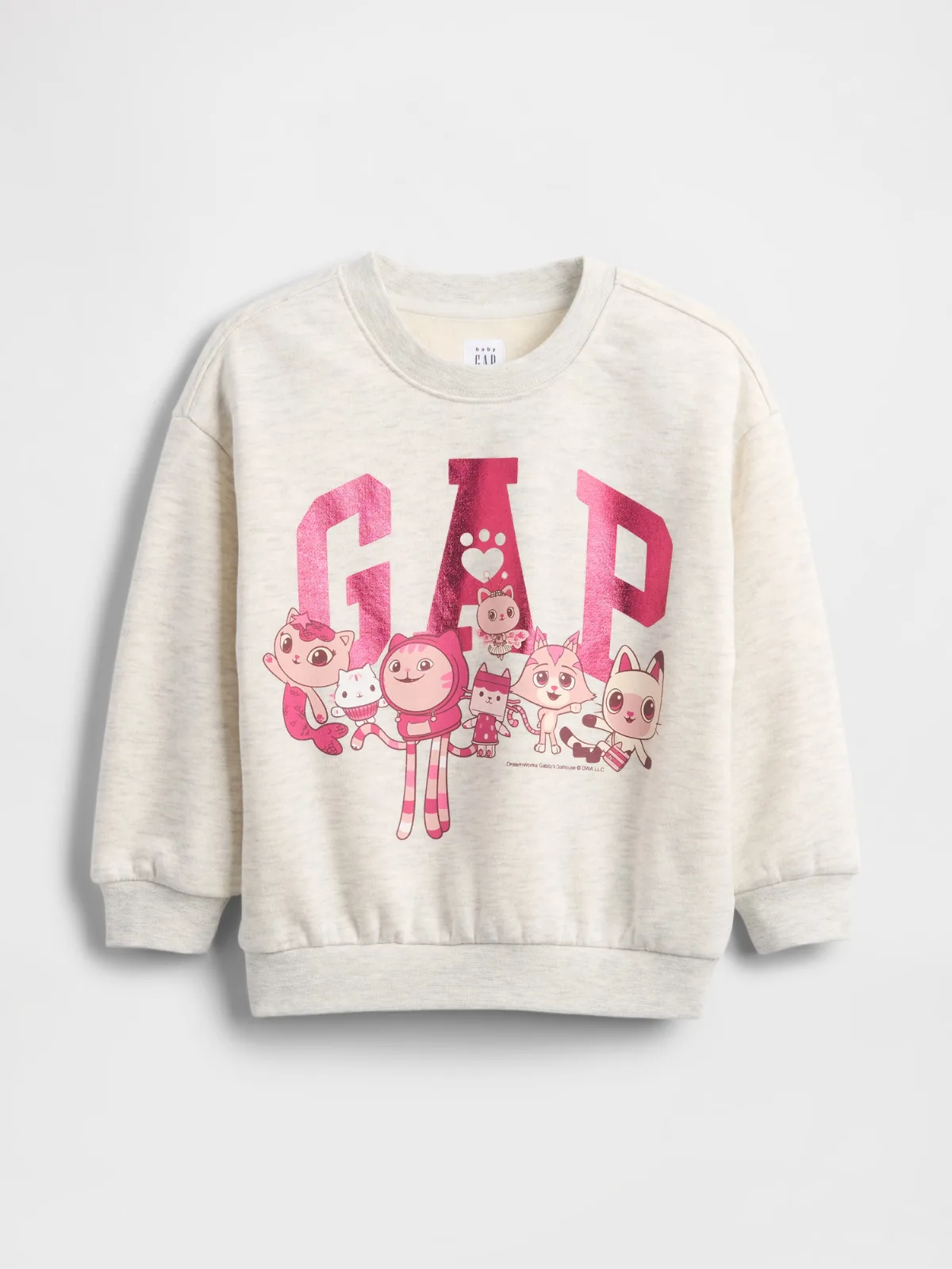 VintageSoft Gabby Cat Logo Sweatshirt by Gap
