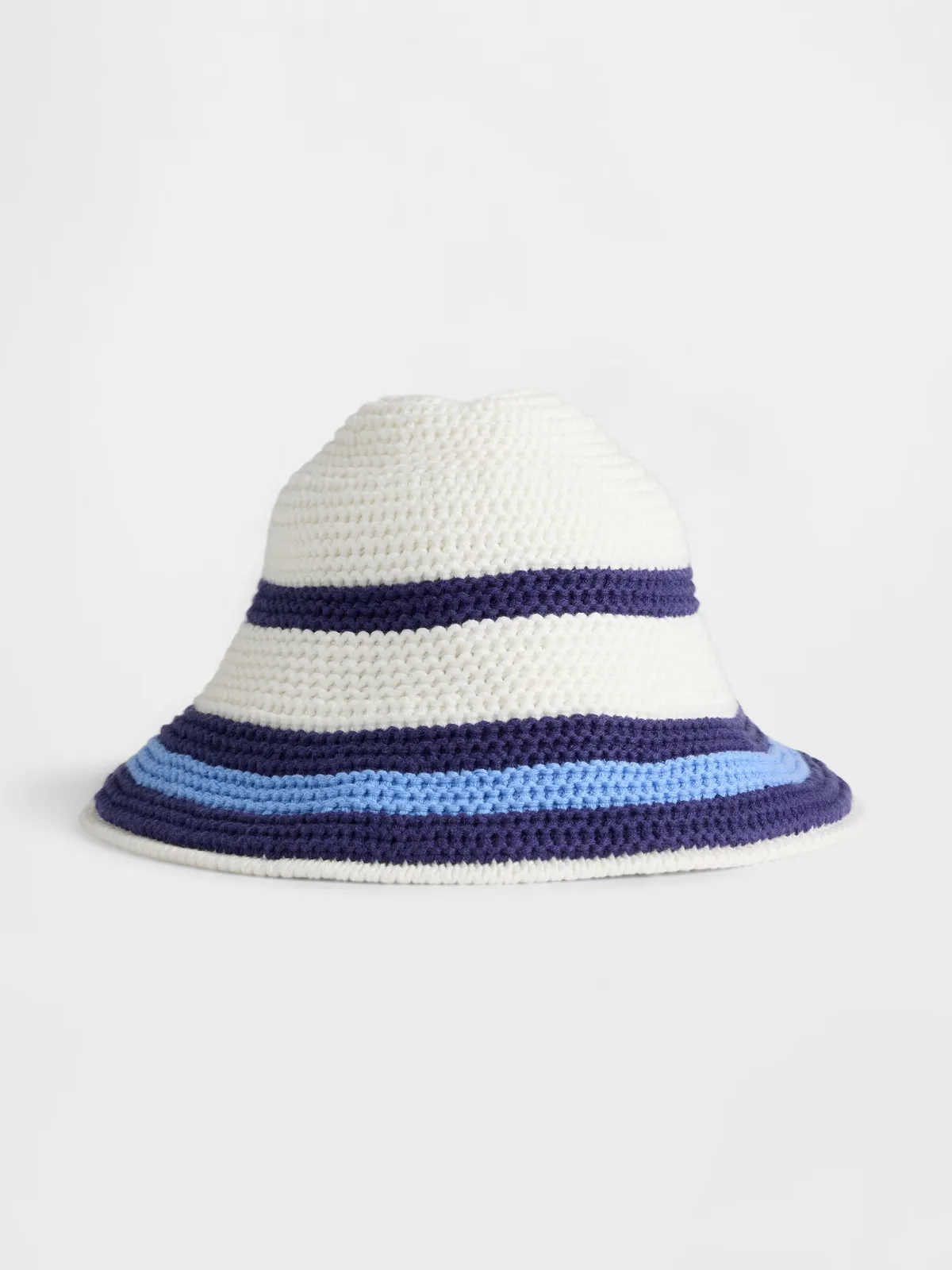 Striped Knit Bucket Hat by Gap